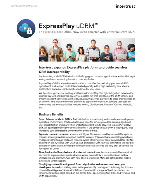 ExpressPlay uDRM™ 2018
