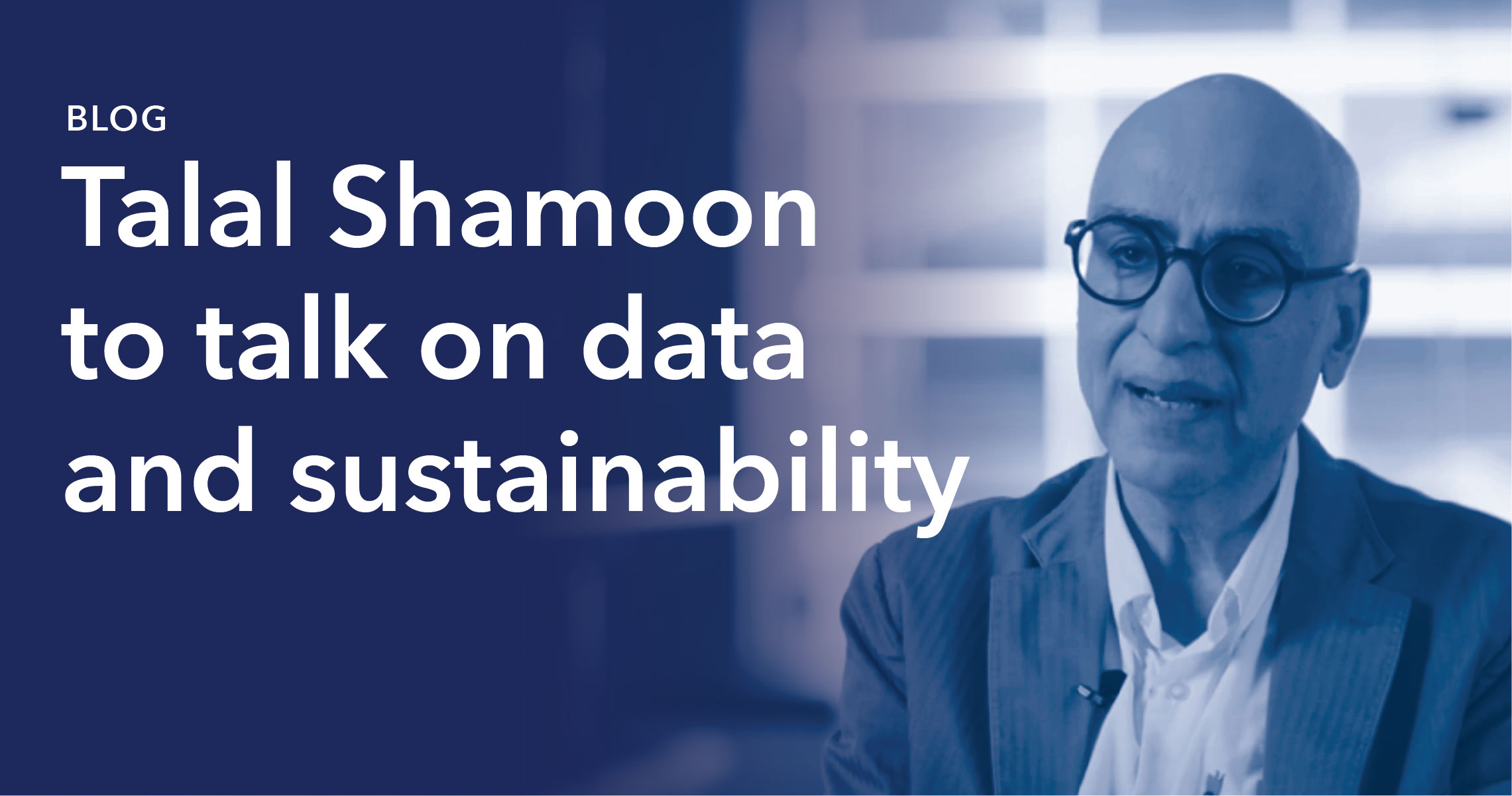Talal Shamoon to talk on data & sustainability