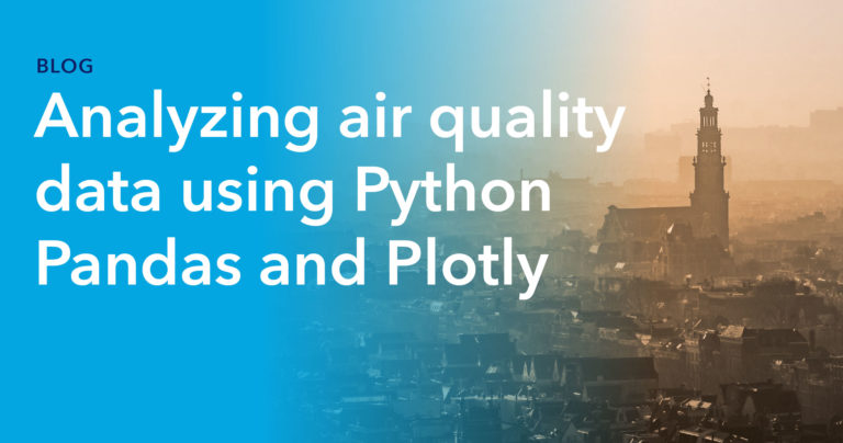 Analyzing air quality data using Python Pandas and Plotly thumbnail