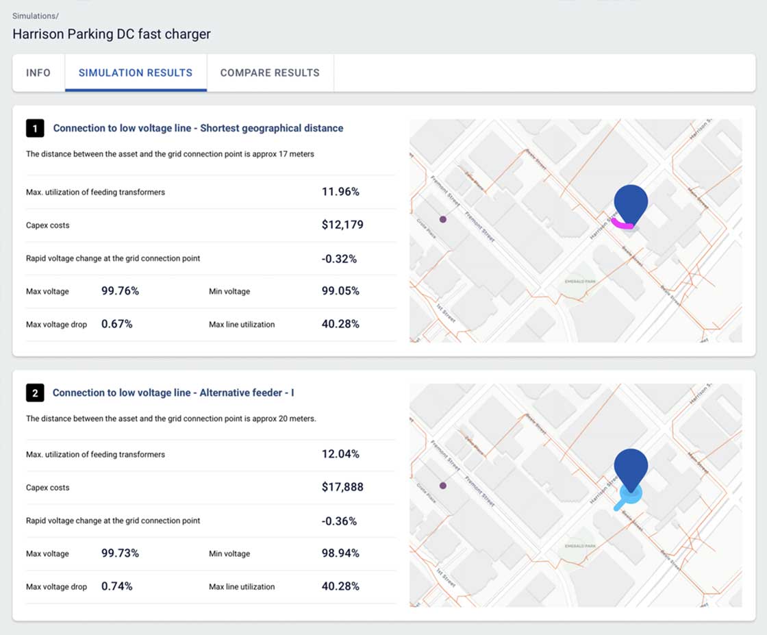 Plan new connections, with real-time costs and performance options