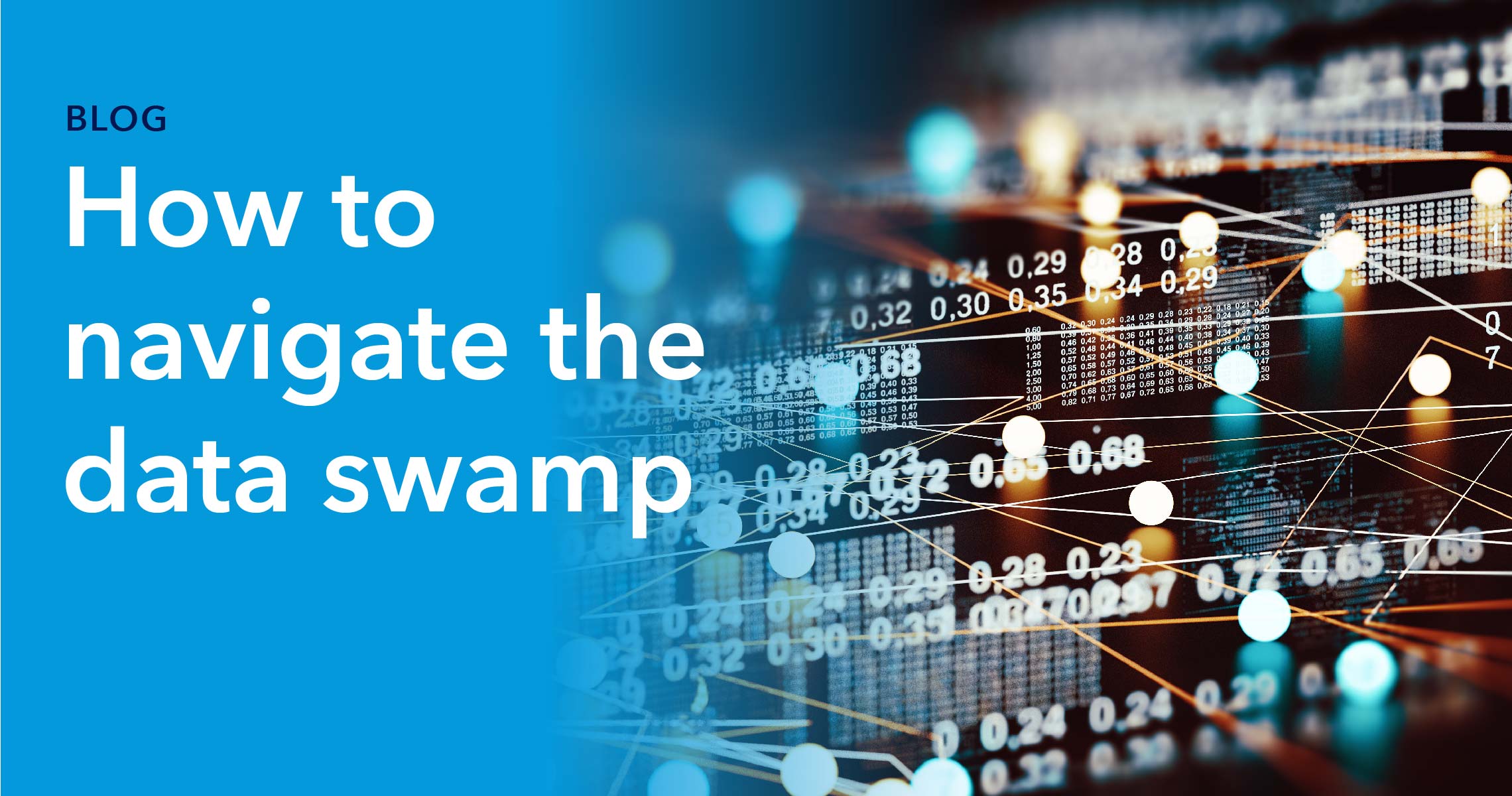 Blog Header - How to Navigate the Data Swamp