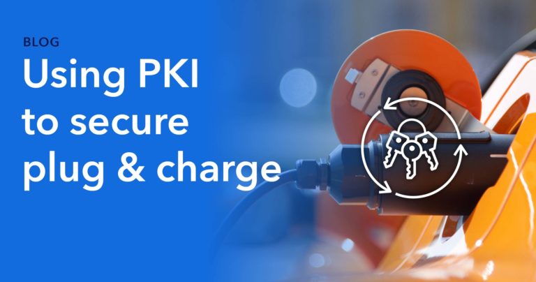Using PKI to secure plug and charge thumbnail