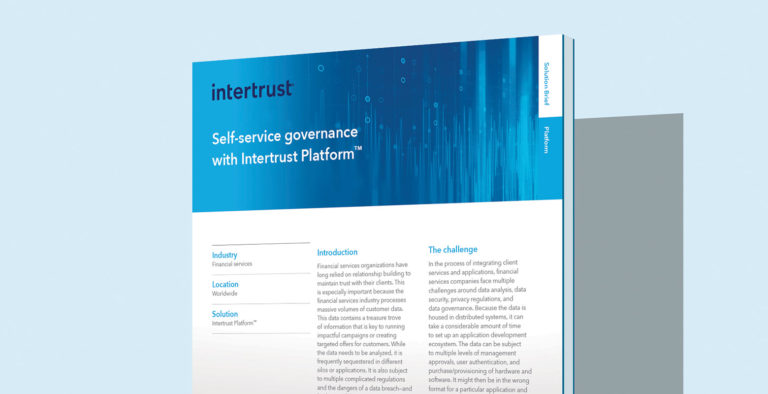 Self-service governance with Intertrust Platform thumbnail