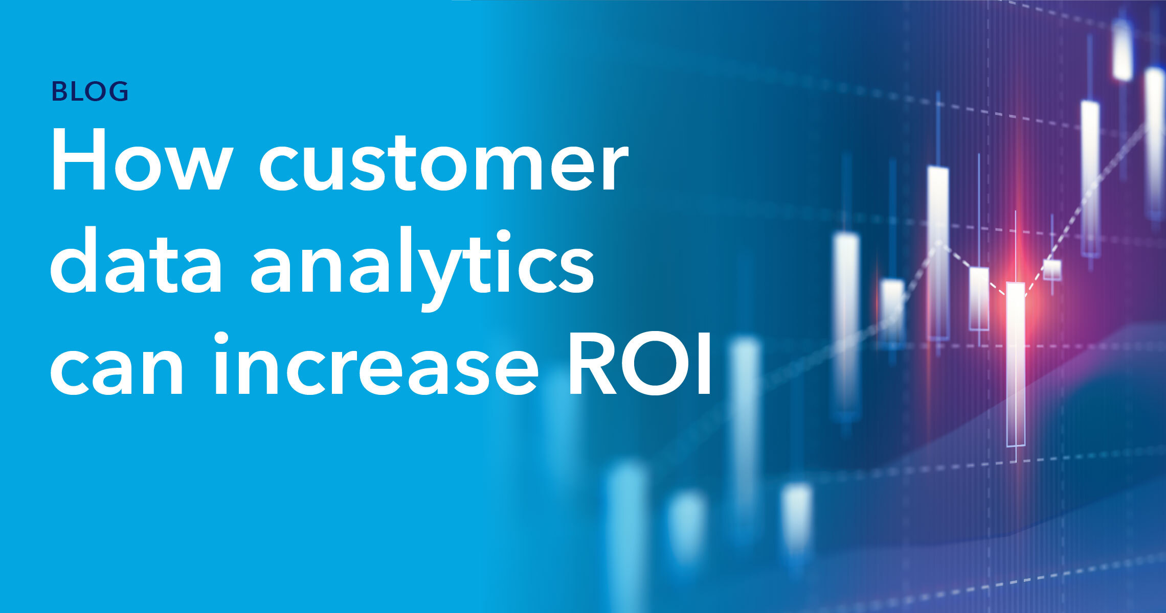 Blog header: How customer data analytics can increase ROI