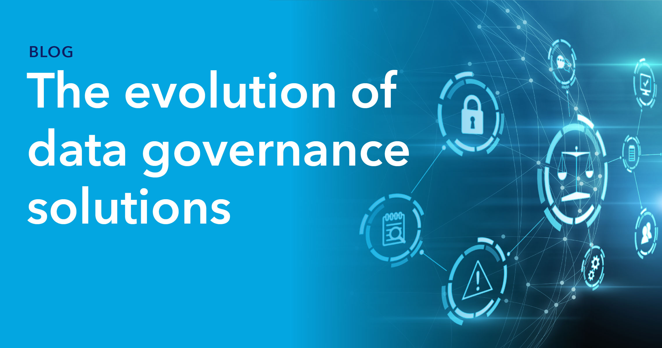 Blog header - the evolution of data governance solutions