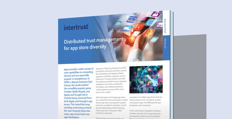 Distributed trust management for app store diversity thumbnail