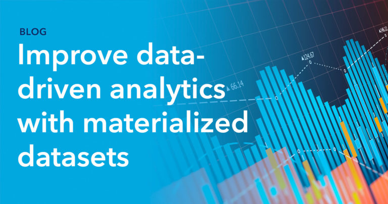 Intertrust Platform adds materialized datasets to improve performance for data-driven analytics and reports thumbnail