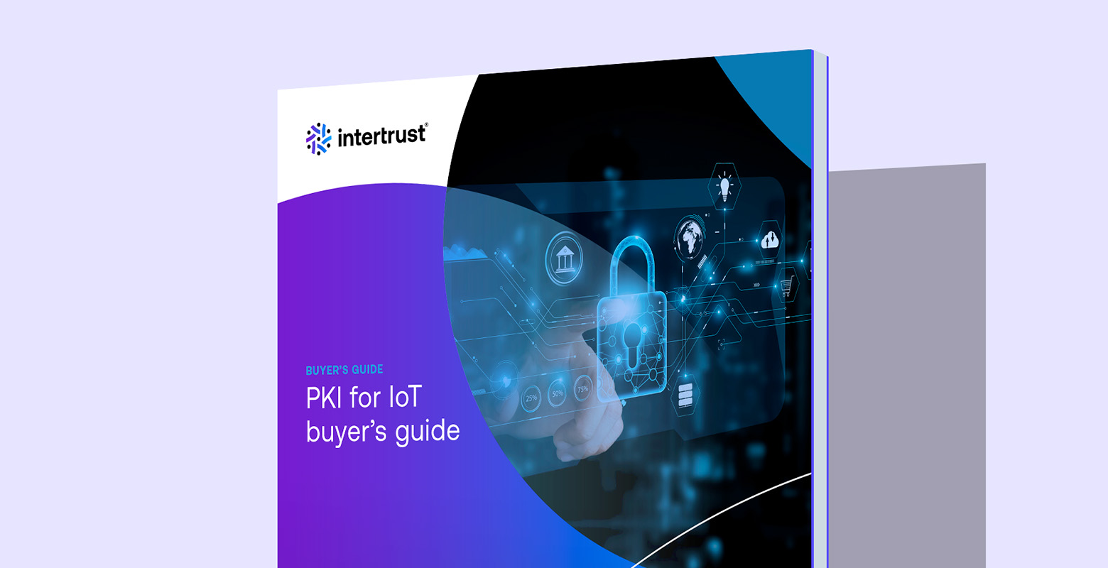 PKI for IoT buyer’s guide hero graphic