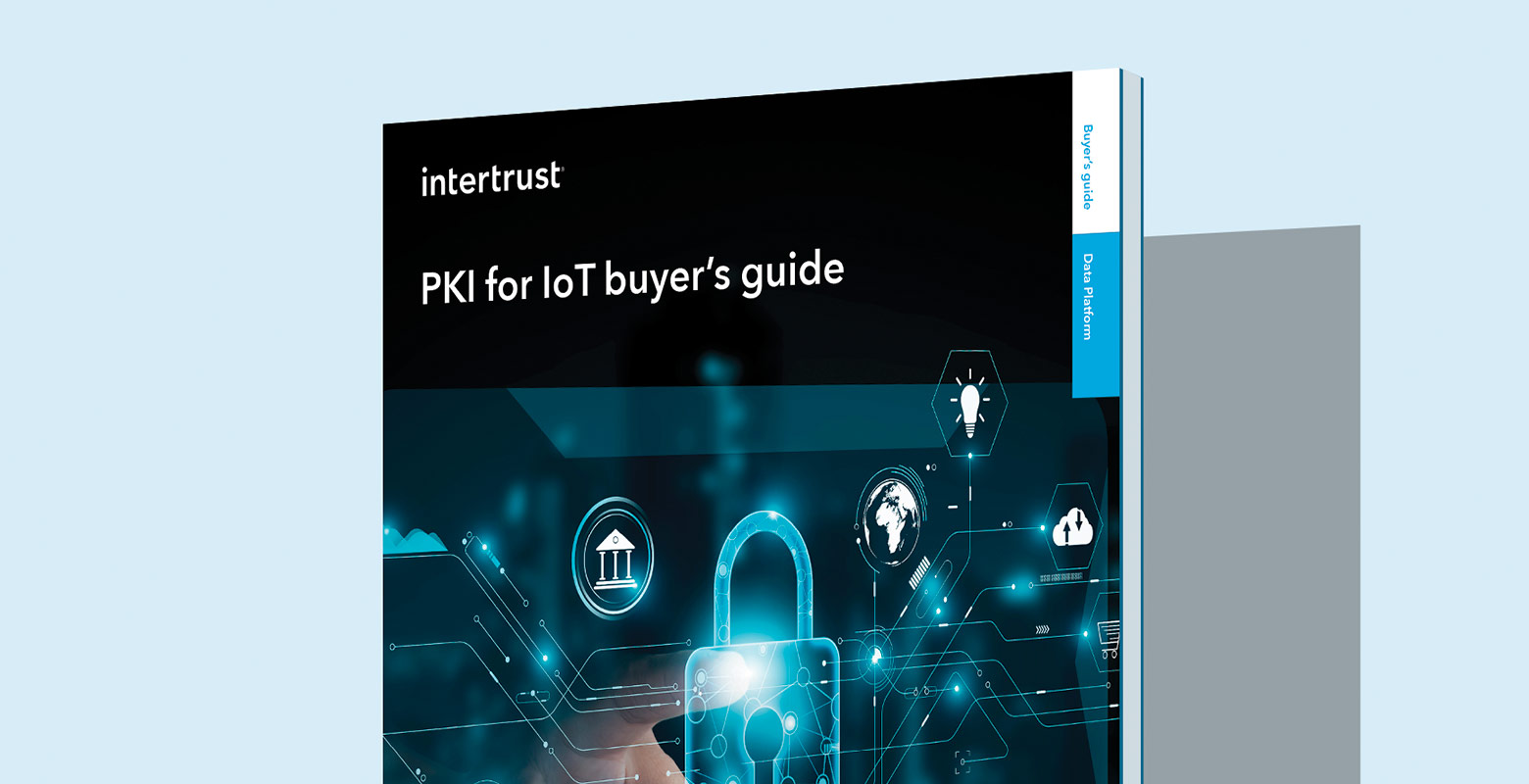 PKI for IoT buyer’s guide hero graphic