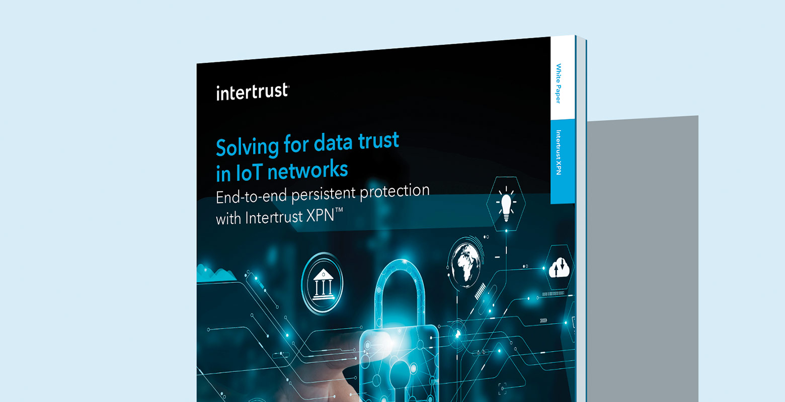 End-to-end persistent protection with Intertrust XPN hero graphic