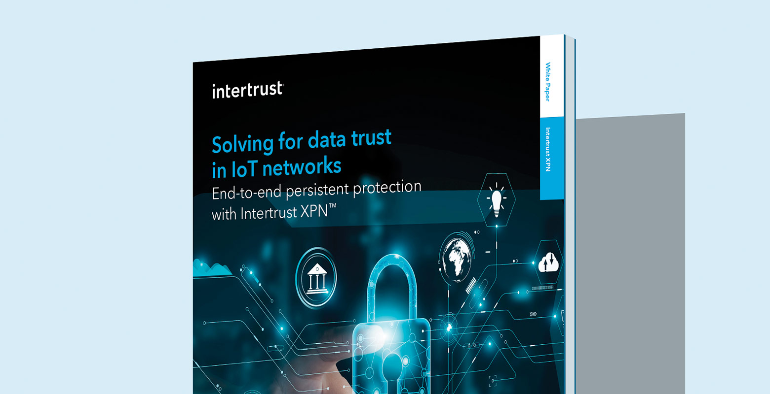 Solving for data trust in IoT networks hero graphic
