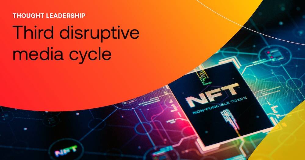 The Third Disruptive Cycle in Entertainment and Media has Begun hero graphic